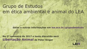 2017/2º semestre – Libertação Animal